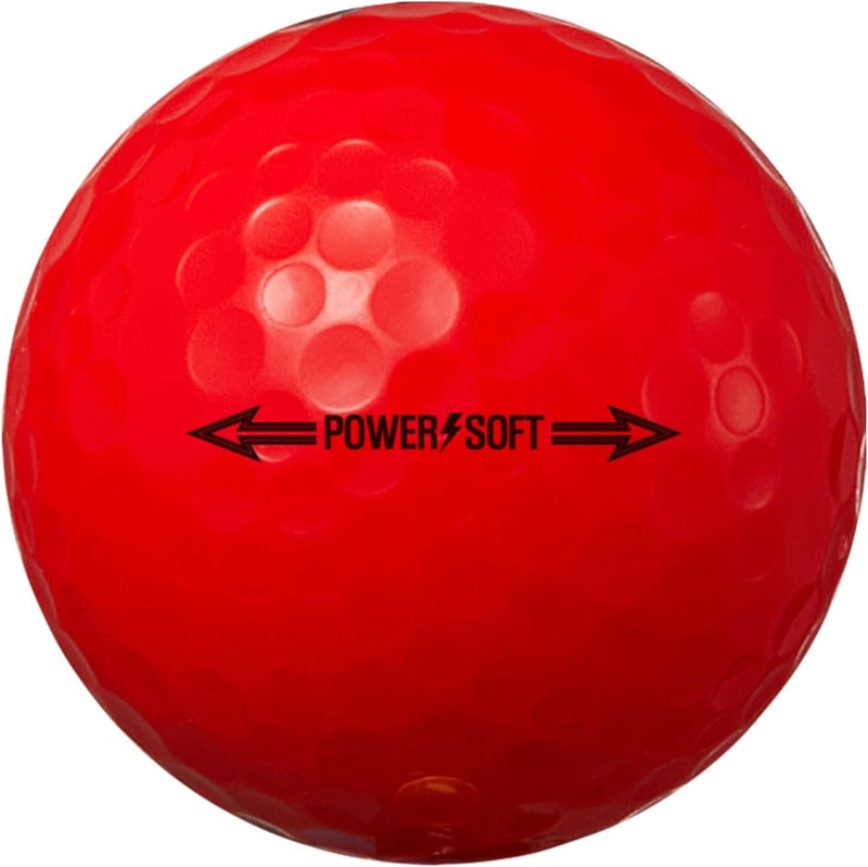 Volvik Power Soft Golf Balls (Red) - Image 3